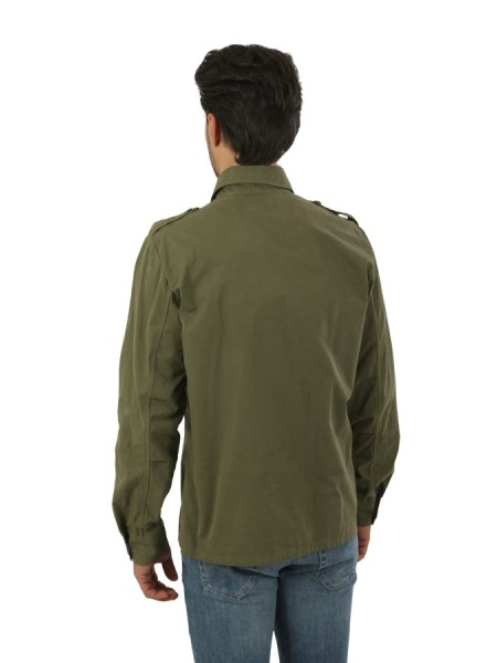 Camicia Aspesi Militare Green